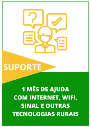 Serviço: suporte ou ajuda com tecnologias rurais