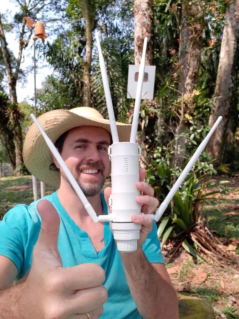 Wireless Router For Rural Areas ROTEADOR WIFI RURAL DE LONGO ALCANCE 1000 METROS – Loja do Fuga pras ...