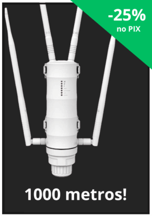 Roteador wifi de longo alcance 1000 metros