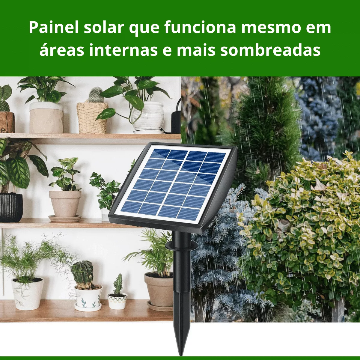 Produto: Sistema Solar de Rega Automática Kit de Irrigação Automática por Gotejamento, Dispositivo de Rega Automática com Temporizador