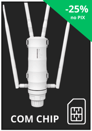 Roteador 4G wifi de longo alcance