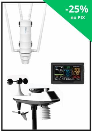 Kit Black Friday Roteador wifi e Estação Meteorológica