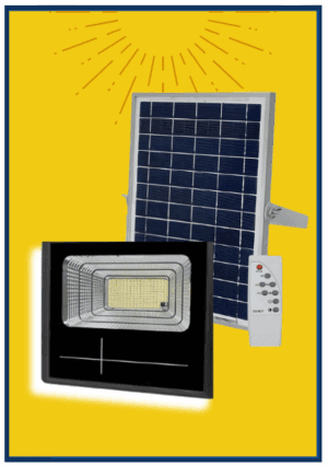 Refletor LED Solar Bateria